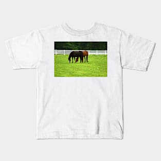 Horses Kids T-Shirt